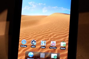 La computadora tablet Galaxy tab de Samsung hizo su debut a comienzos del 2011.