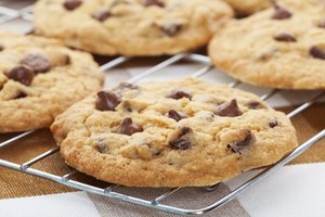 Galletas con chispas de chocolate.