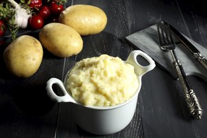 Puré de papas.