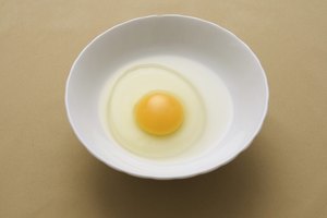 Los sustitutos de los huevos pueden tener claras de huevo.