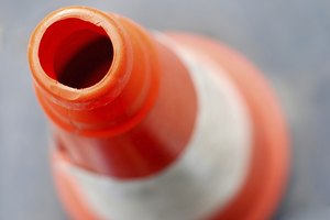 Cono naranja.