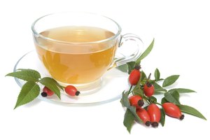 Té de escaramujo.