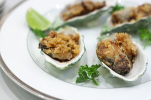 Ostras horneadas.