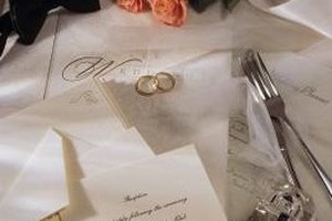 Stockbyte/Stockbyte/Getty Images If you cannot show up to an event such as a wedding or birthday in person, make sure to make arrangements to send a present when you decline the invitation.