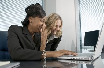 employees using personal computers at work