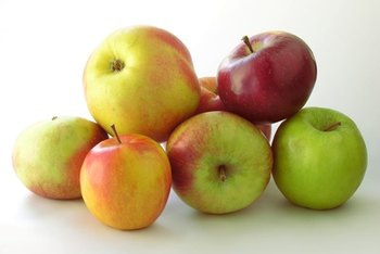 Do apples contain starch?