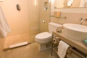 How do you clean cultured marble shower walls?