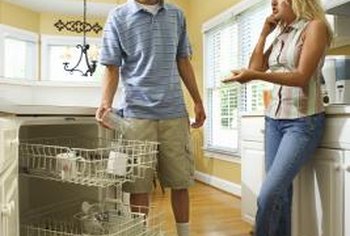 What are some common causes of a dishwasher that won't drain?