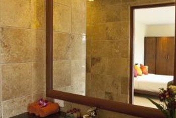 Bathroom Mirrors Wood Frame contemporary bathroom mirrors | home guides | sf gate Bathroom Mirrors Wood Frame contemporary bathroom mirrors | home guides | sf gate