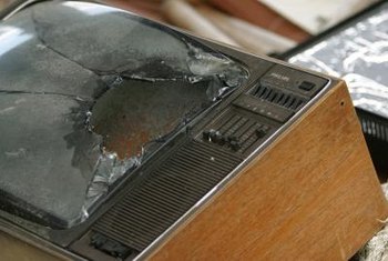 garbage recycled recycle items batteries tvs unwanted phones broken programs cell special