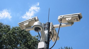 Surveillance cameras can help increase the security of a school campus.