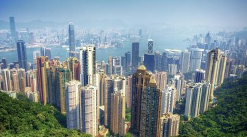 Wideshot of Hong Kong