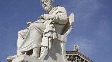 Statue of Plato the philosopher