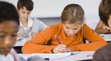 Middle school students can write expository essays in any core class.