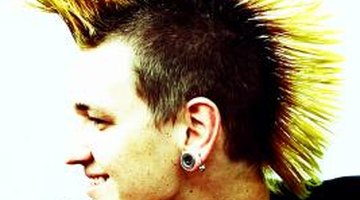 Some people consider the Mohawk hairstyle a fashion statement.