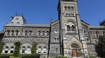 The University of Toronto ranks high on world university ratings lists.