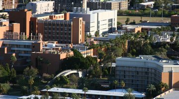 Overlooking the Tempe campus from atop Hayden Butte