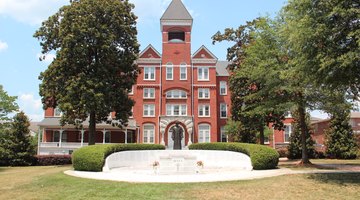 Graves Hall, Century Campus, and Mays' Tomb.