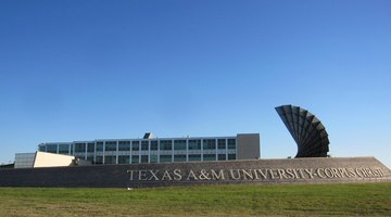 TAMUCC Entrance and Harte Research Institute building