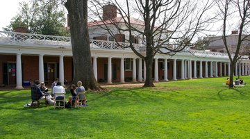 Fifty-four students are selected to live on The Lawn during their final year