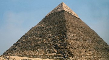 The first identifiable architect built an Egyptian pyramid.