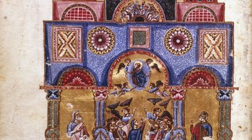 An example of Byzantine art