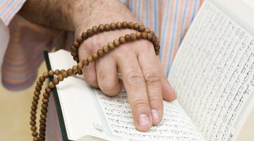 Islamic prayer beads help Muslims count and recite the 99 attributes of God.