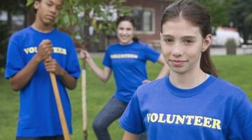 Clubs that encourage volunteer work look impressive on a college application.