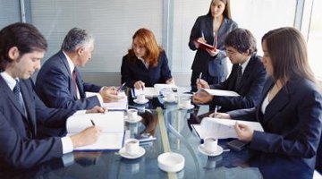 Meetings are always conducted in a professional manner.