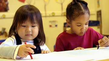Preschool and pre-k prepare children for studying in elementary school.