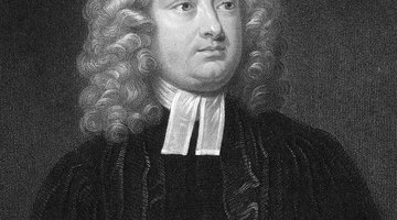 Jonathan Swift used irony to temper the darkness of his writing.