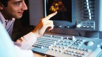 Ultrasound techs learn how to look inside of the human body.