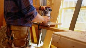 Carpentry is just one of the professions involved in building houses.