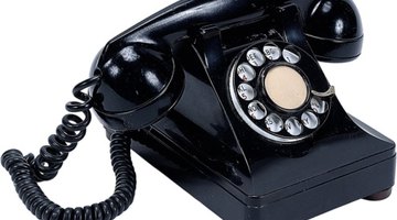 Telephones have advanced since the 1940s rotary-dial models.