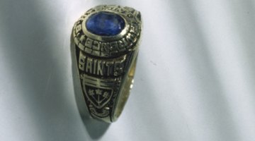 A class year is often displayed on the class rings purchased by students at the time of graduation.