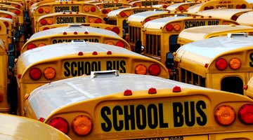 Shorter school week means fewer round trips per week—per bus.