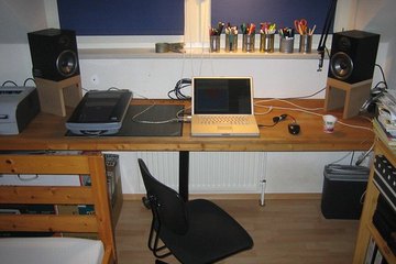 Home workspace. Home workspace.