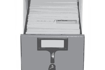 Typical file cabinet Typical file cabinet