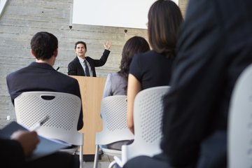 The account officer represents the bank at seminars and other business related forums. The account officer represents the bank at seminars and other business related forums.