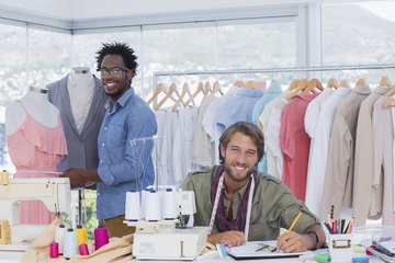Garment production jobs are common in the fashion industry. Garment production jobs are common in the fashion industry.