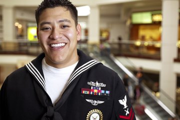 Navy member Navy member