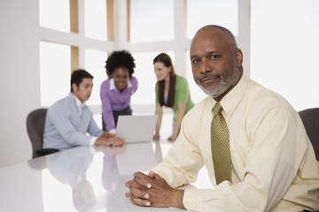 Supervisor with colleagues. Supervisor with colleagues.