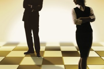 The average pay for male development officers exceeds that of females by more than a third. The average pay for male development officers exceeds that of females by more than a third.