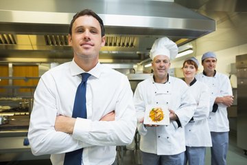 Look for a new career in food service. Look for a new career in food service.