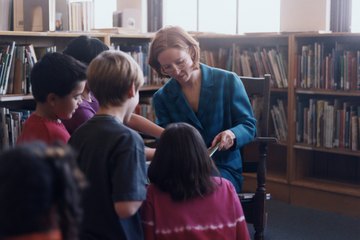 Reading specialists help children overcome problems they're having. Reading specialists help children overcome problems they're having.