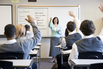 Private schools do not require teachers to have a teaching degree, nor do they require teachers to hold a license. Private schools do not require teachers to have a teaching degree, nor do they require teachers to hold a license.