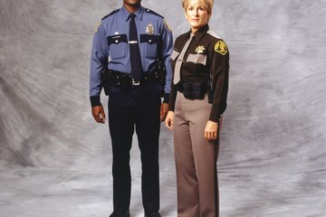 Police officer and sheriff Police officer and sheriff