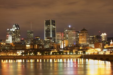 Montreal skyline at night Montreal skyline at night