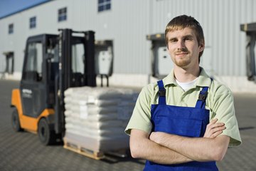 Forklift training may be on-the-job or in a separate facility. Forklift training may be on-the-job or in a separate facility.