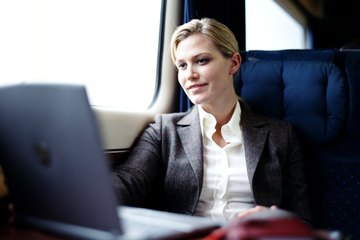 Woman on laptop Woman on laptop